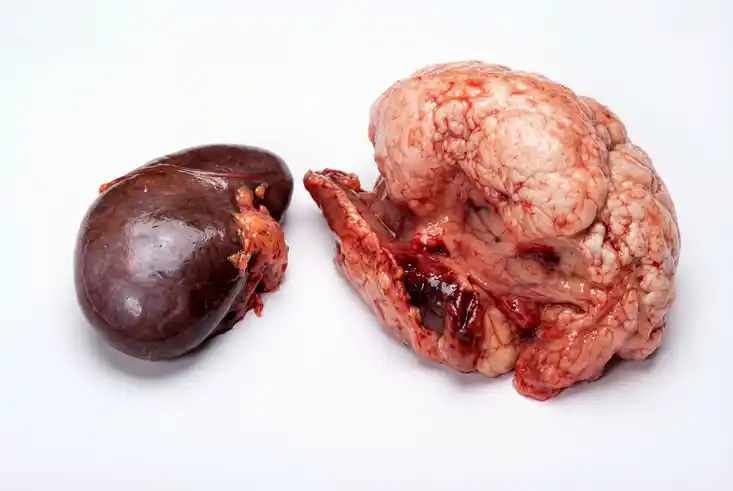 Liposarkom der Niere beim Reh