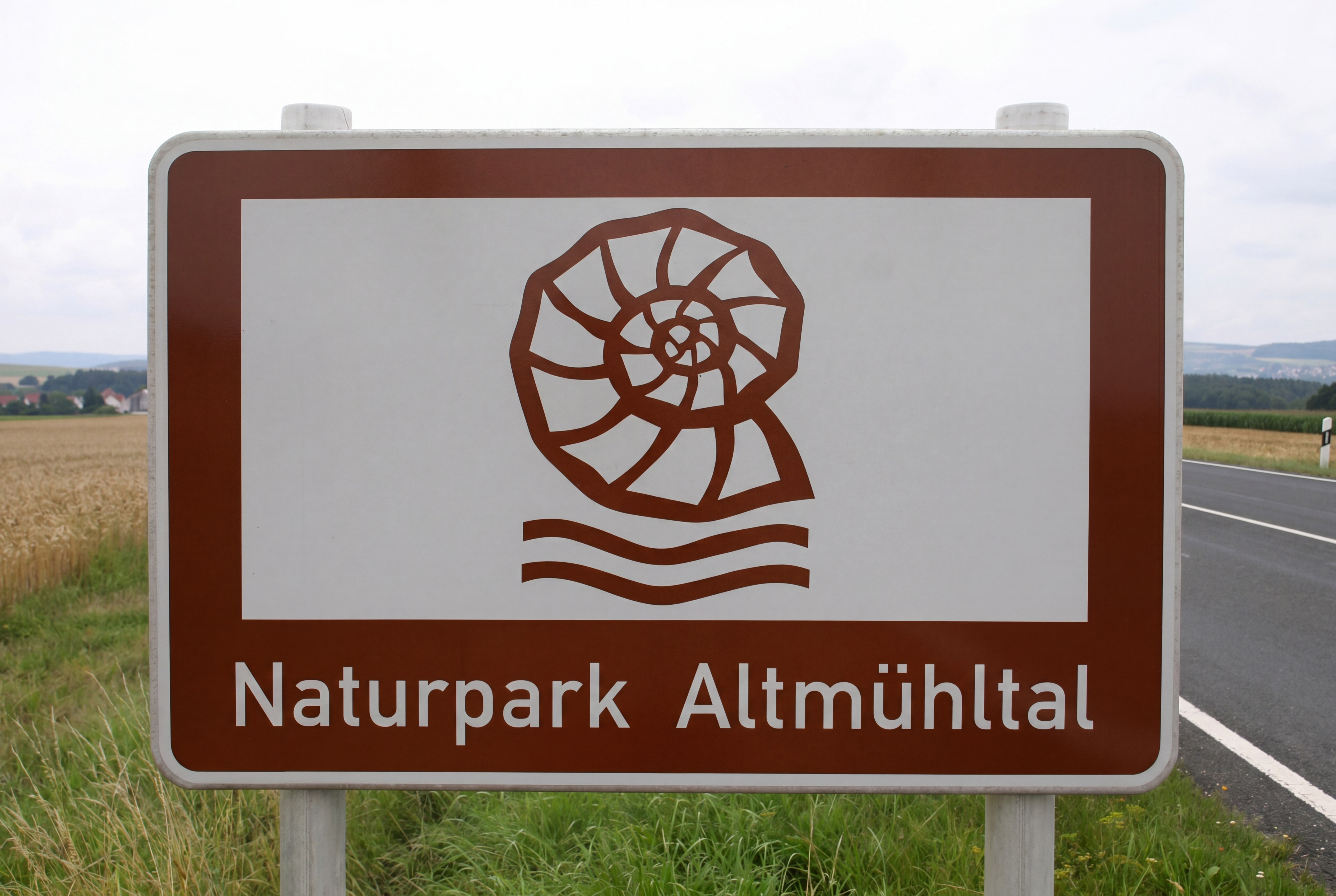 Schild Naturpark Altmühltal