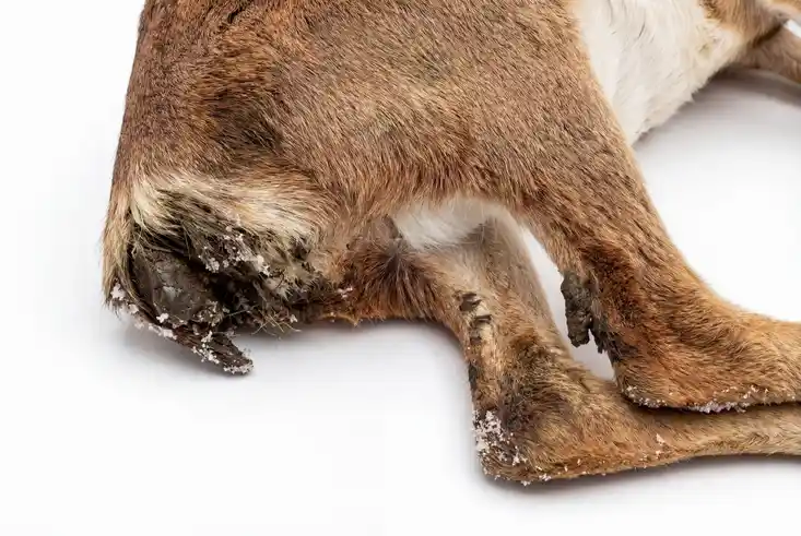 Verschmierter Spiegel bei Paratuberkulose