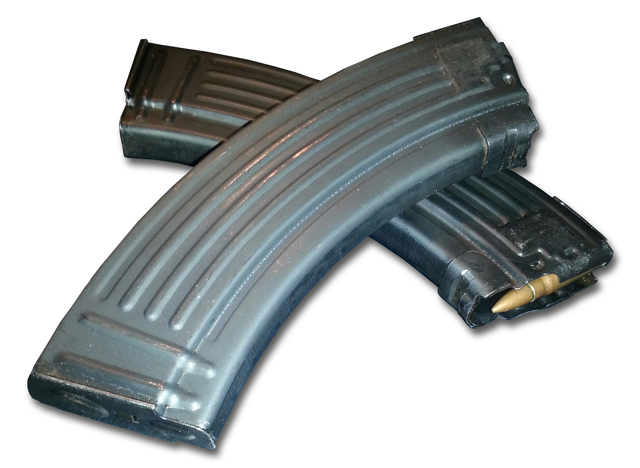 Großes Magazin einer Kalashnikov